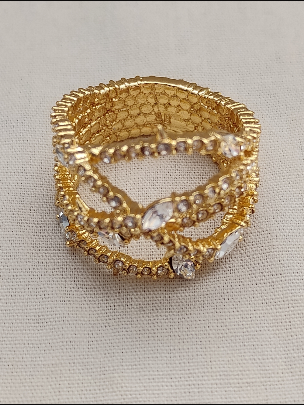 Alexis Bittar Pave Orbiting Ring Size 7 - Picture 6 of 8